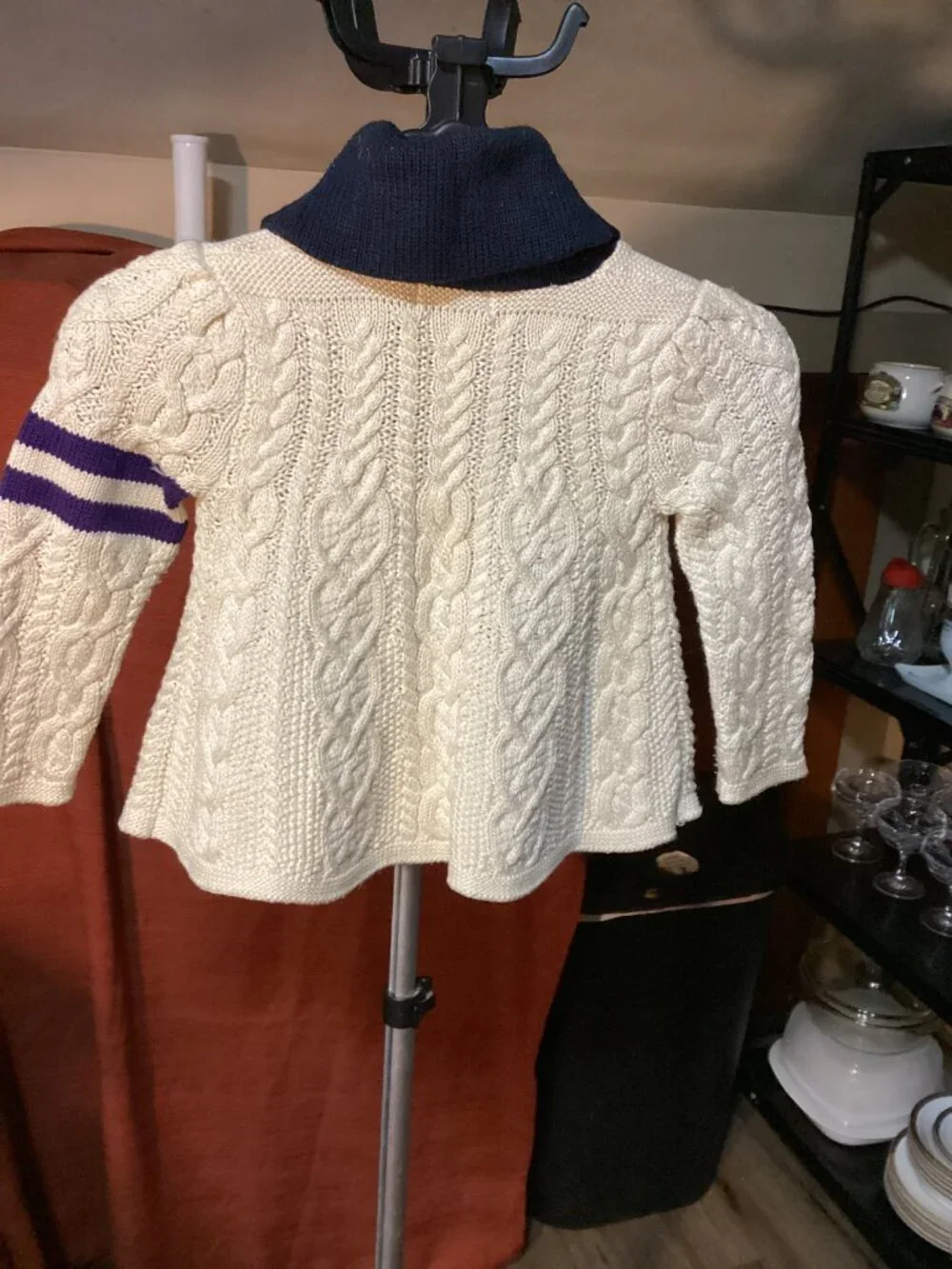 Ralph Lauren Children's Cable Knit Cardigan